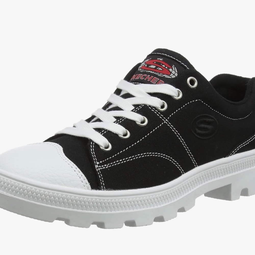 Sketchers black/white Roadies True Roots Sneakers
